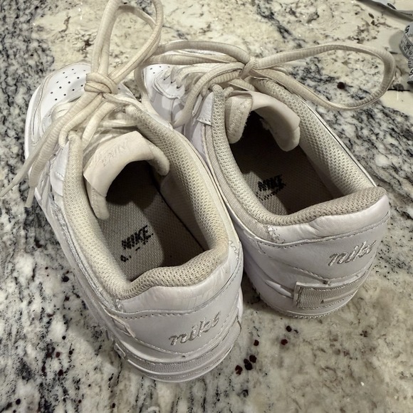 Nike Air Force 1 Low Shadow Womens Size 5.5 Triple All White Platform CI0919100 - Picture 6 of 15